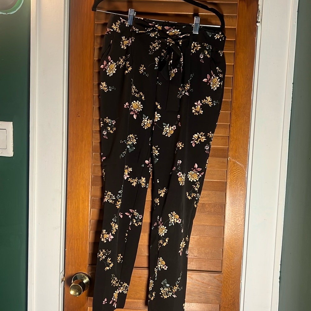 Floral Dress Pants